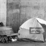 People Living In Tents